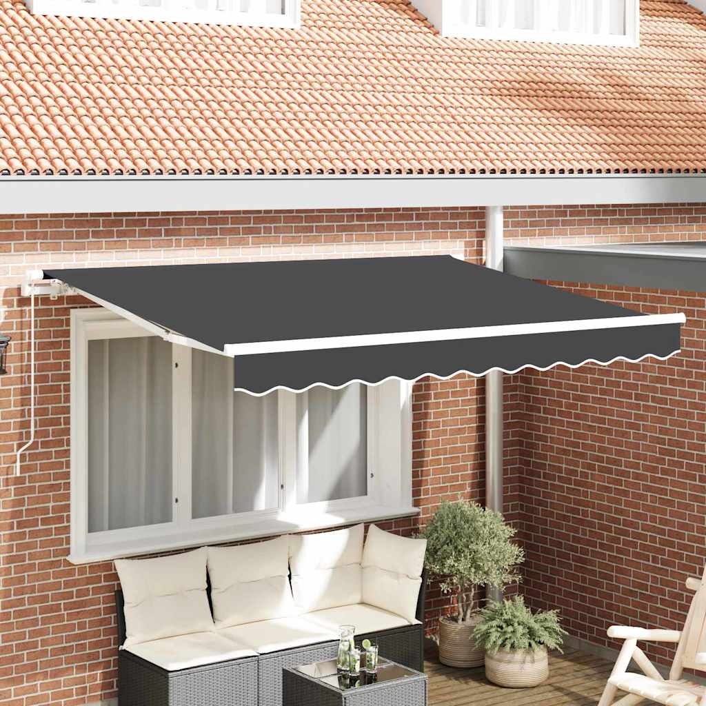 Replacement Canopy Fabric Anthracite 3.5 x 2 m Polyester