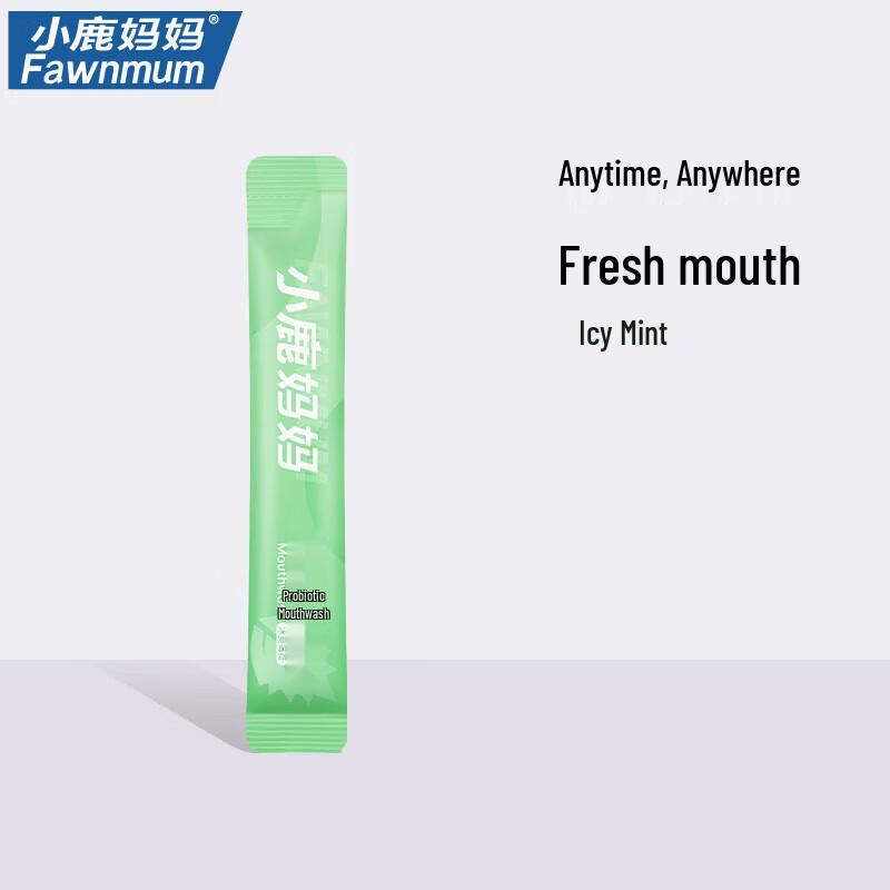 FAWNMUM Portable Mint Mouthwash Strips
