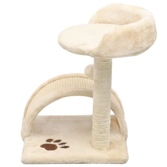 VidaXL Cat Tree with Sisal Scratching Post 40 Cm Beige and Brown