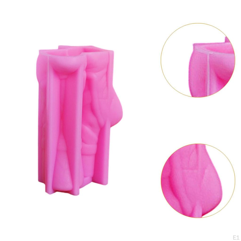 Flower Vase Silicone Model Decoration Epoxy Resin Casting Pot Beginners Unique Handmade