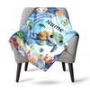 Sea Life Theme Home Customize Your Name Blankets Comfortable Soft Lightweight Allseason Multipurpose Blanket For Picnics Sofas Offices Beds Gift For