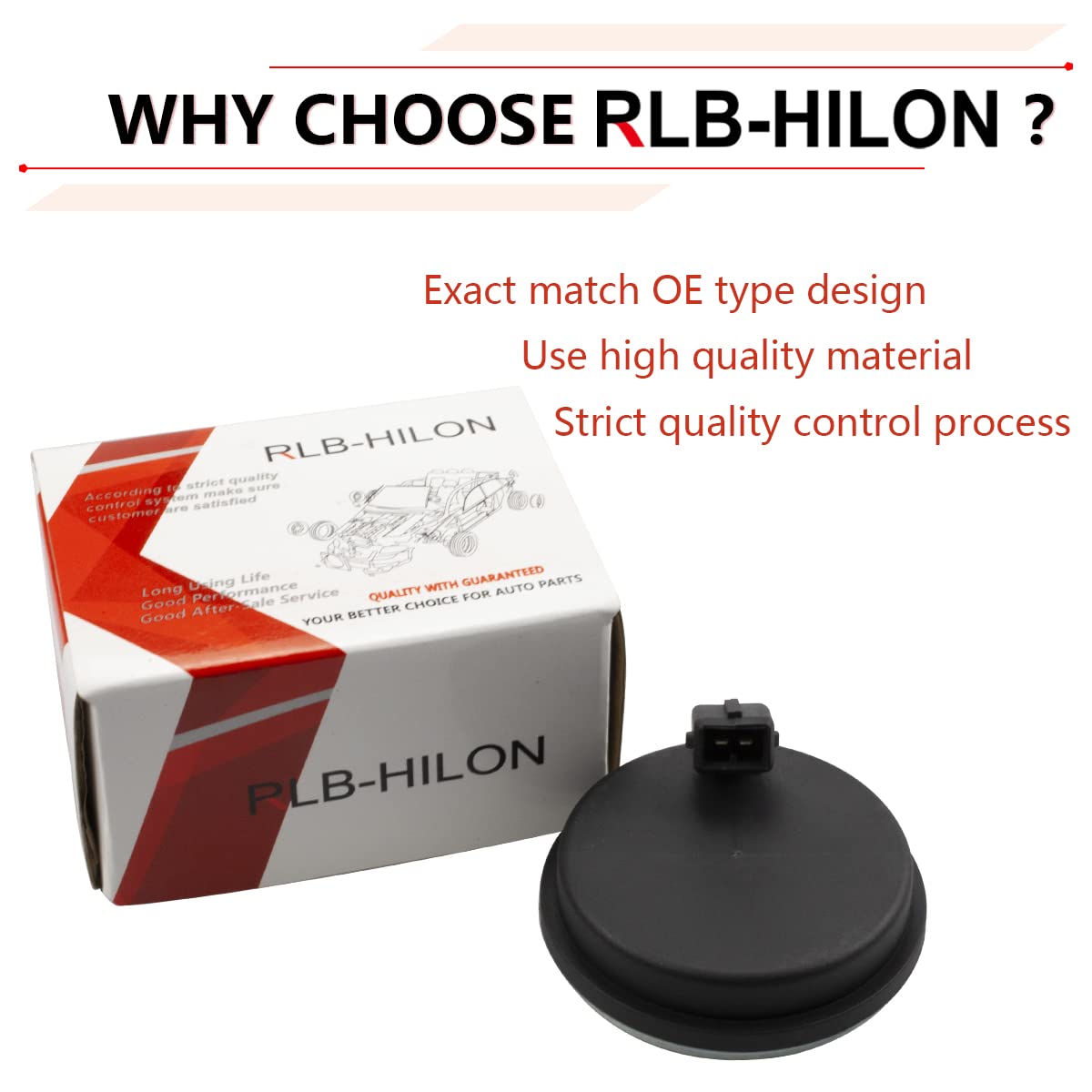 RLB-HILON Rear Hub Bearing ABS Speed Sensor Compatible with Hyundai Sonata 2016-2020, for Hyundai Tucson 2016-2020, for Kia Sportage 2015-2020, for