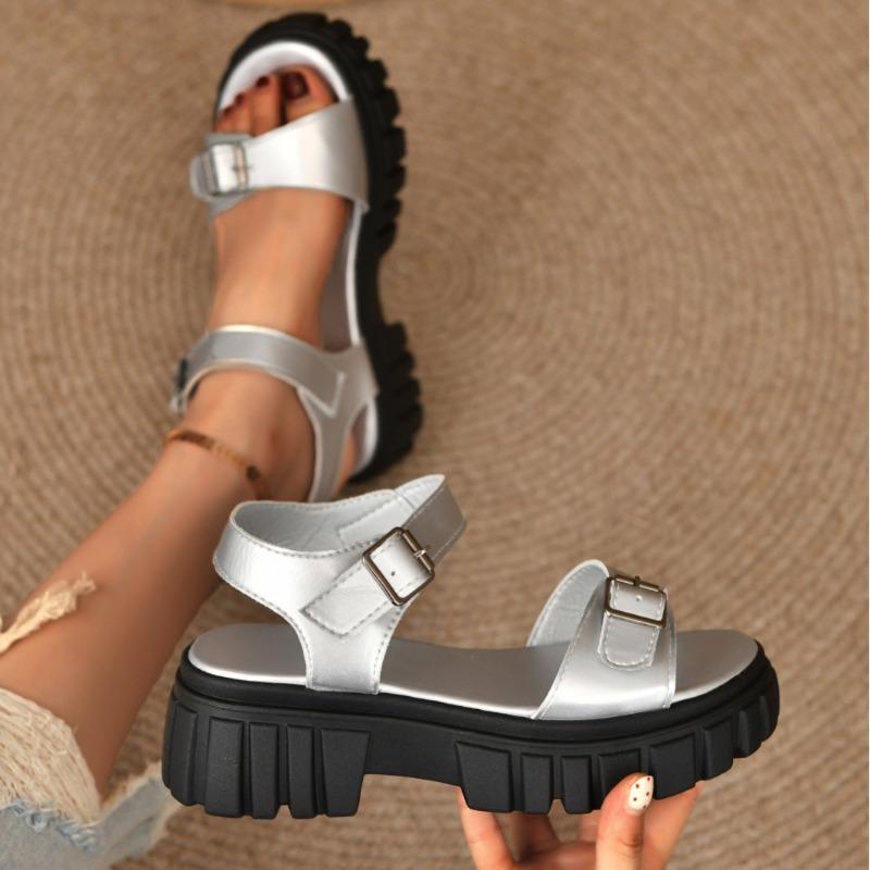 Sandals Women's Summer New Fashion with Skirt High-end Platform Beach Shoes