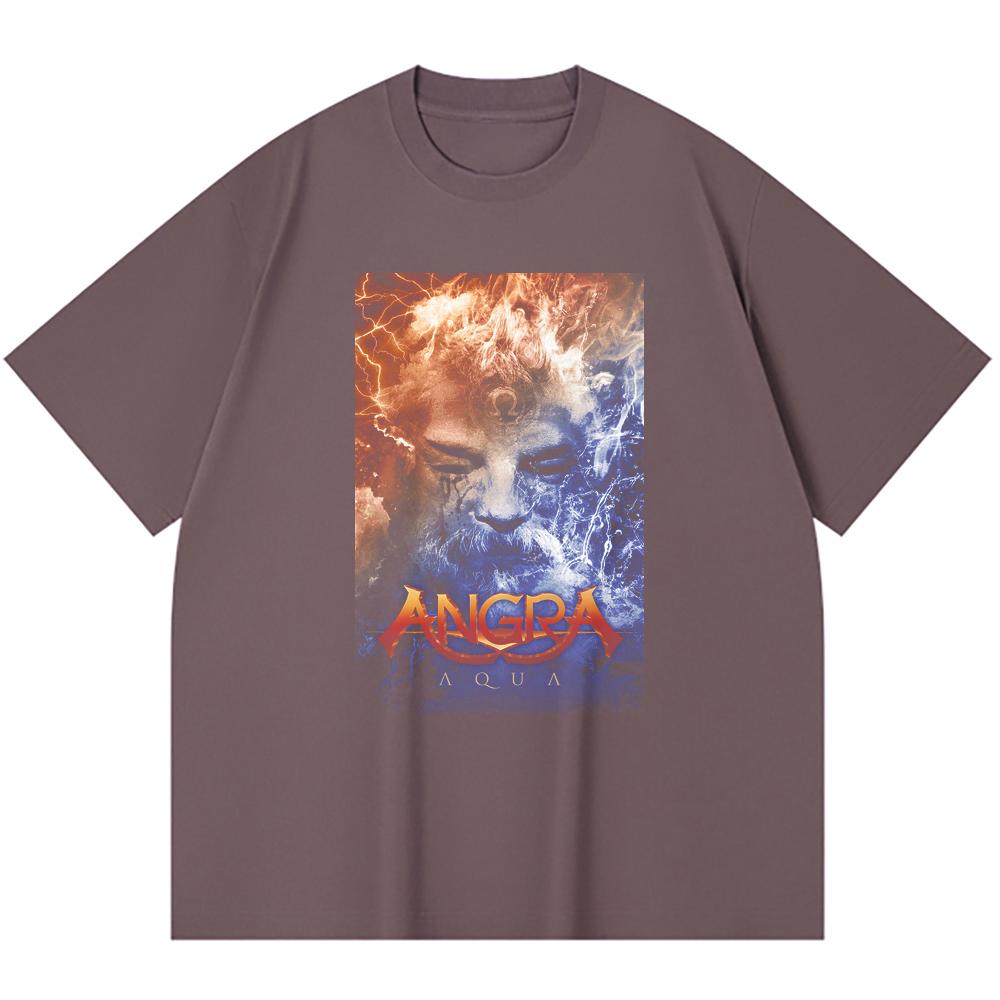 T-shirt Heavy Metal 100% Cotone 230 Gsm Stampa Band Rock Musica Popolare Unisex T-shirt Pesante in Cotone