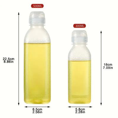 300ml/500ml Borrifador de Óleo Plástico, Dispensador de Pressão para Vinagre, Dispensador de Azeite, Garrafa de Óleo, Garrafa de Molho de Soja, borrifador de óleo para cozinhar