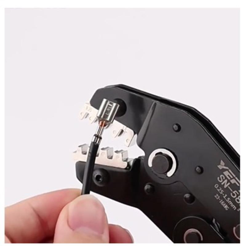 1Pc Upgrade Your Connections with Professional Ratcheting Crimper for Dupont Molex JST TE Terminals EPC PCIE SATA Pins