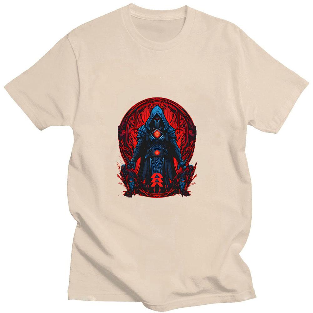 Destiny 2 T Shirt Anime Print Cartoon Cute Tee-shirt Short Sleeve High Quality O-neck Tshirt Camiseta Hombre Harajuku Kawaii Top