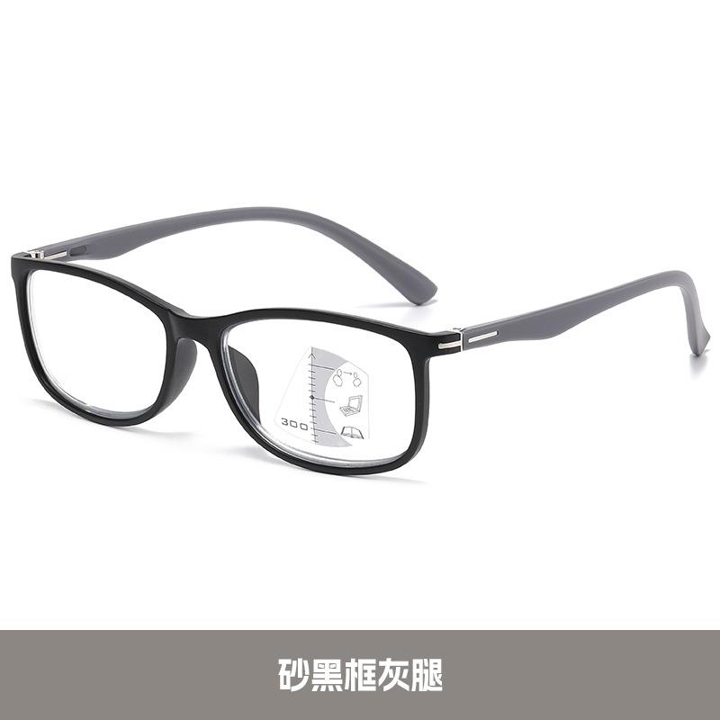 Sensitive Discoloration Asymptotic Multi-Focus Reading Glasses Anti-Blue Light Far And Near Dual-Purpose High Definition Flat Glasses Reading Glasses