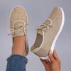 Damen Sommerschuhe atmungsaktives Mesh Flache Schuhe Damenschuhe Freizeit Sneaker Schuhe, Räumungsverkauf Kostenloser Versand