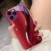 Black Tempered Glass Phone Case For IPhone 15 Pro 14 13 12 Mini 11 XS Max XR 7 8 Plu SE 2020 2022 Liulian Texture Sapphire Blue