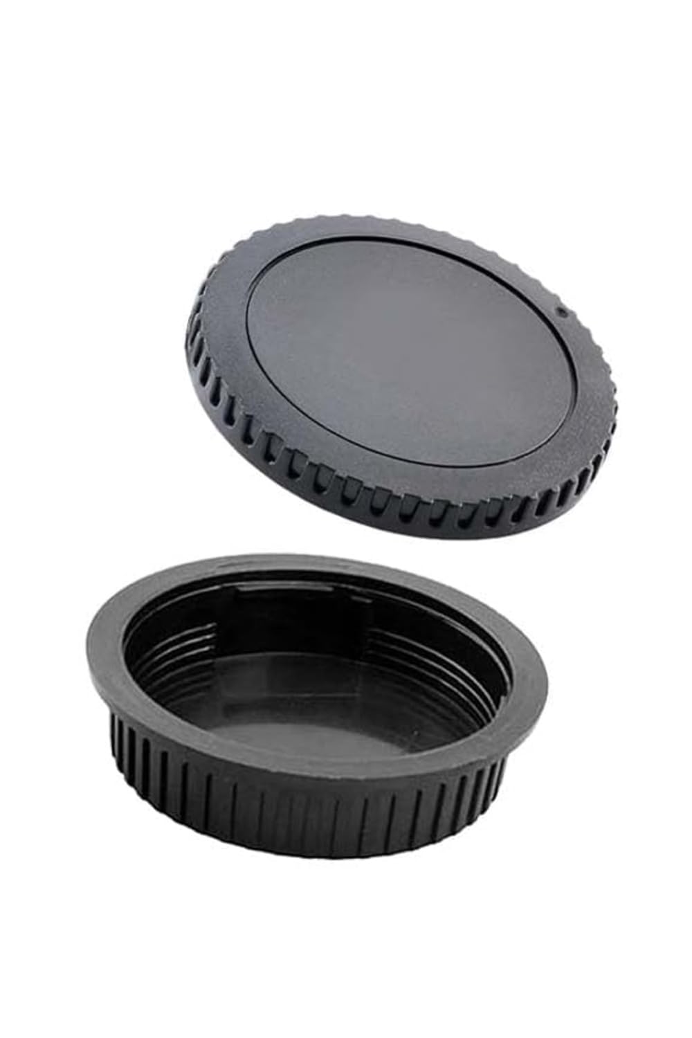 

wumio Compatible Lens Rear Cap and Body Cap Set for EOS Front Body Lens Dust Mount Cover for EOS Canon SLR (2 Caps) EF, EF-S, Canon, Cap, Cap, Kiss,