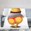 Kevin Dave  Blanket Cartoon Flannel Novelty Soft Throw Blankets for Home Restaurant Spring Autumn