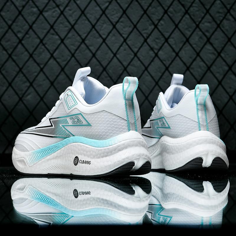 Teen Fly Knitting Trend Summer Sports Running Shoes Student Net Face Casual Shoes Running Shoes Soft-soled Shoes Men