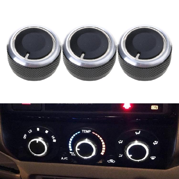 3pcs Automotive Accessories HVAC Heater Blower Fan Control Button Knobs Control Switch Knob Button for 2005-2015