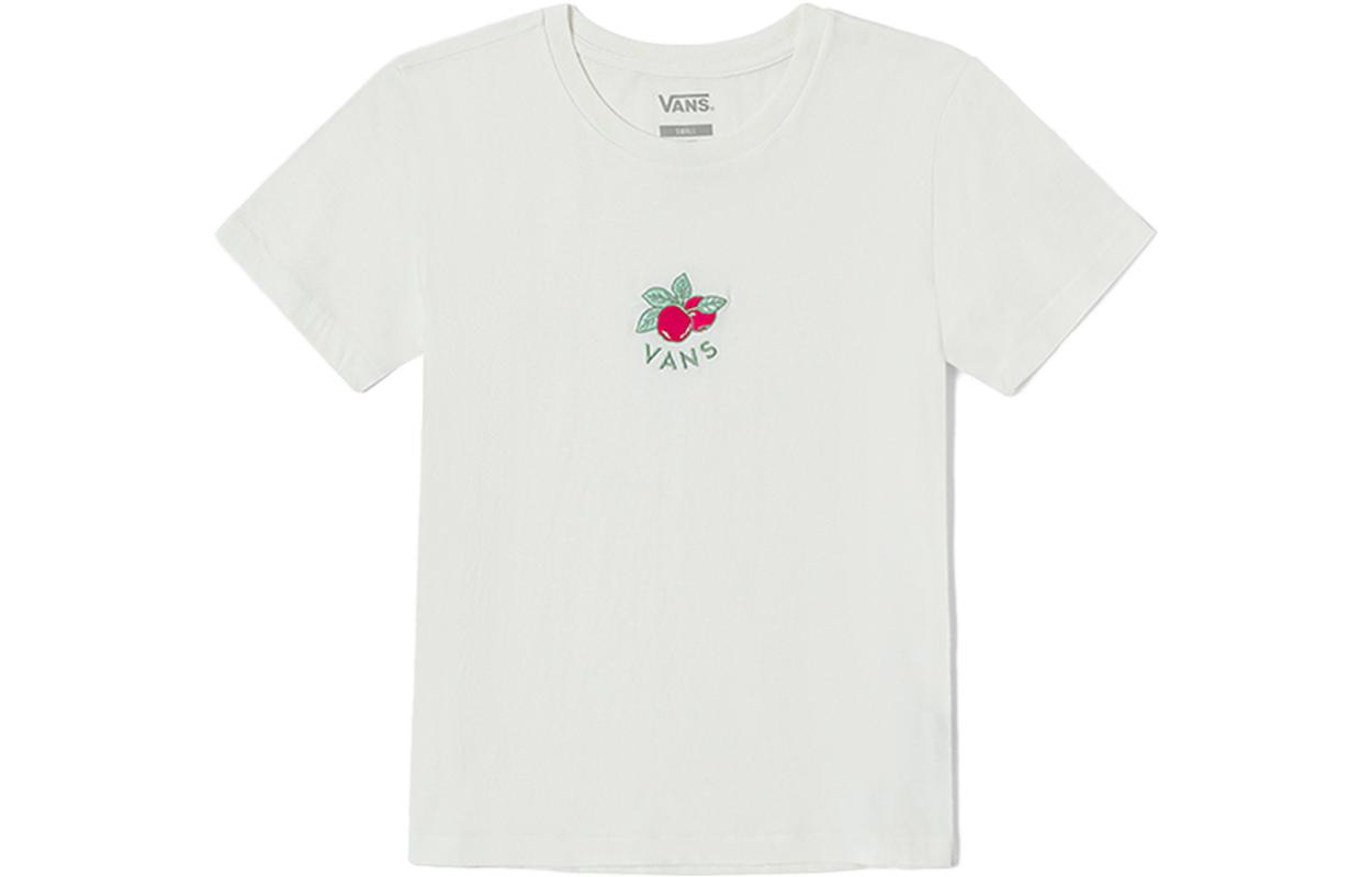 Vans Set in Sleeve T Shirt Women s Ecru VN0003V3FS8 XXL