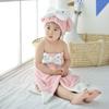 Fast Drying Bowknot Hair Wrap Towel Cap Microfiber Beach Spa Bathrobes Children Bath Towels  Kids