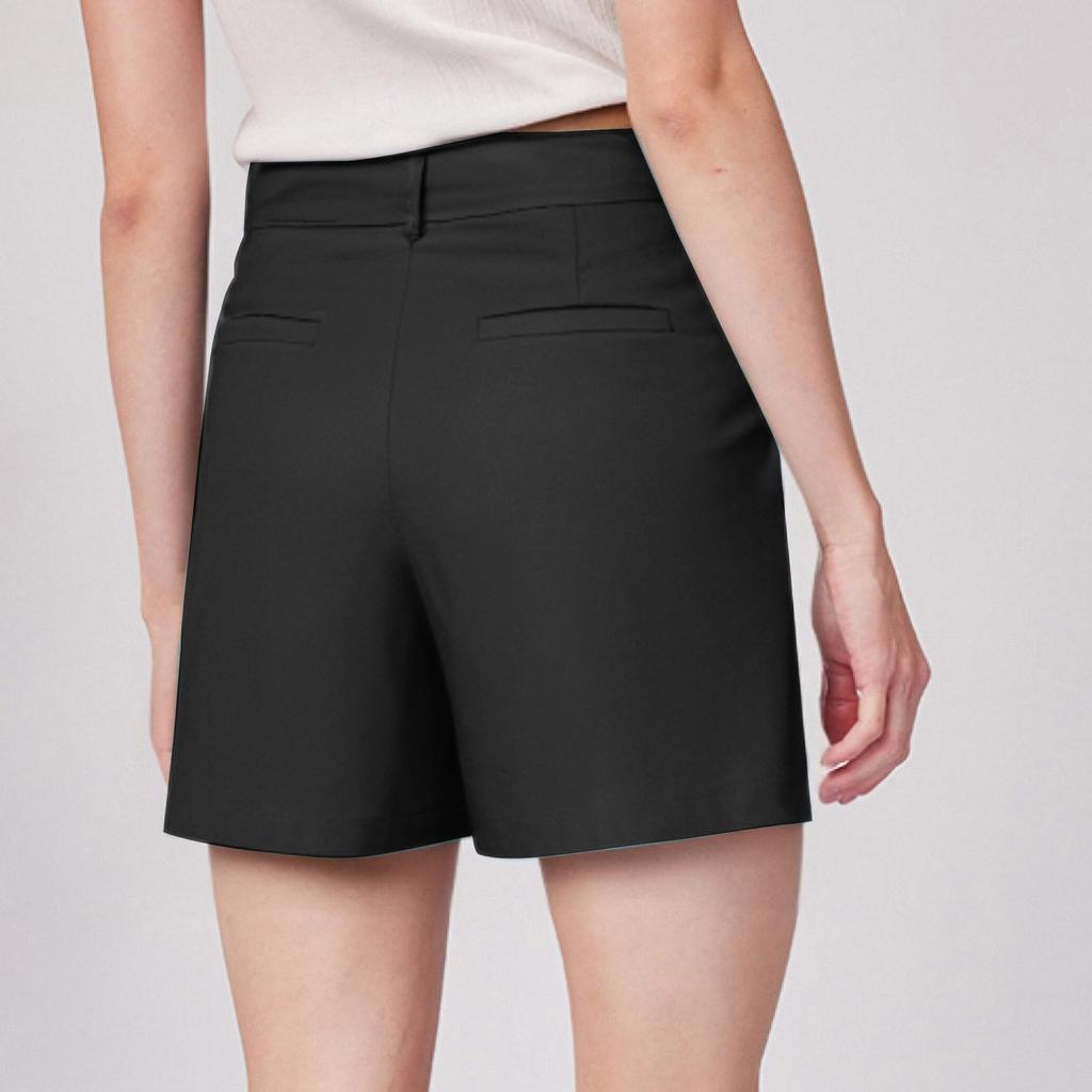 Women's Casual Stretch Shorts with Pockets Comfortable Summer Wear for Everyday Activities