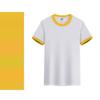 Summer Kids' Cotton Crew Neck Short Sleeve T-shirt with Custom Logo - Lightweight Solid Color Uniform Base Layer