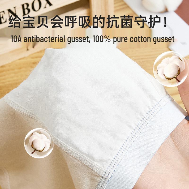 Boys' A-Class Pure Cotton Boxer Briefs - No Wedgies, Medium & Large Sizes for Growing Kids