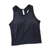 EBB TO STREET Women's Racerback Yoga Tank Top with Chest Pad - Summer Fitness Tight Fit