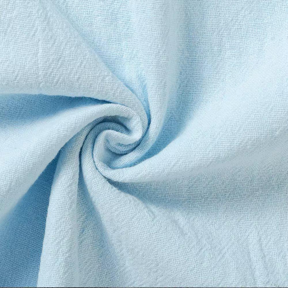 2024 Summer Men's Casual Drawstring Elastic Waist Breathable Solid Color Pants