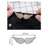 Portable Angel Wings Jeans Waist Button Adjustable Clips For Pant Skirts Waist Tightener Buckle Pin Button Clothing Supplies
