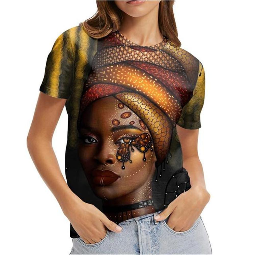 Vielseitige Harajuka Cartoon Mädchen Porträt Druck T-Shirts Damen Pullover Kurzarm Sommer Neu Designer Lässig O-Ausschnitt Weiblich