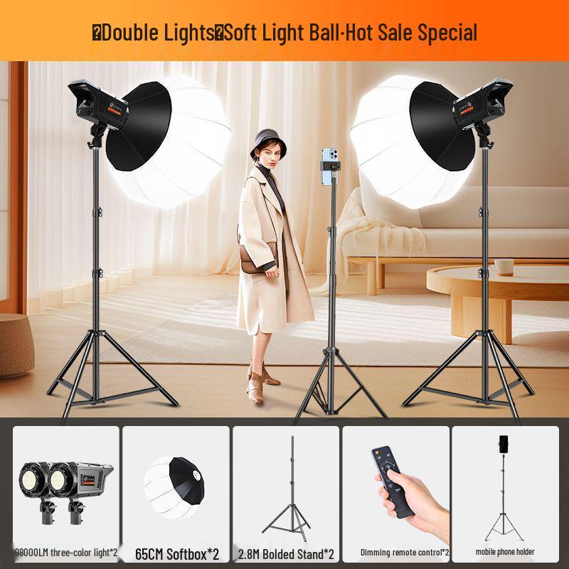 Floor Standing LED Fill Light for Streaming & Photography