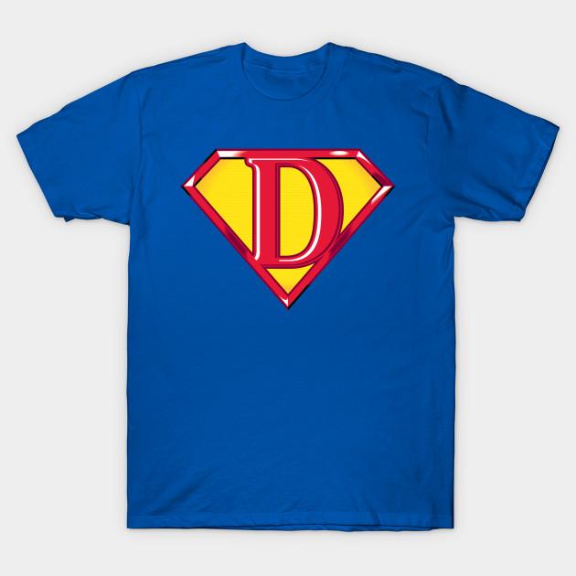 

Men Black Print T-shirt Super D No-Cut Transfer Paper Print Cotton Tshirt XL королівський синій колір