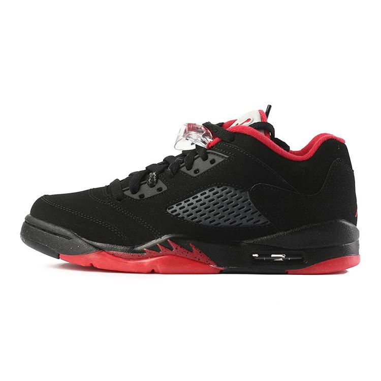 Jordan 5 Retro Low Alternate 90 GS 314338-001 36 чёрный/красный