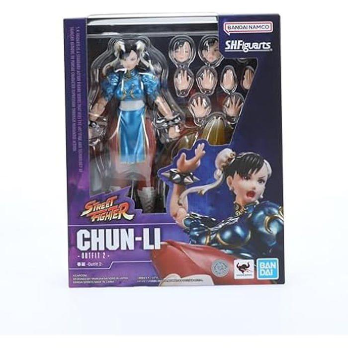 Action Figure - Bandai Spirits - Chun-Li - Tenue 2 - Street Fighter 6 - 3 expressions optionnelles