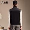 Antonio Men's Light Luxury Modal Air Layer Knit Vest