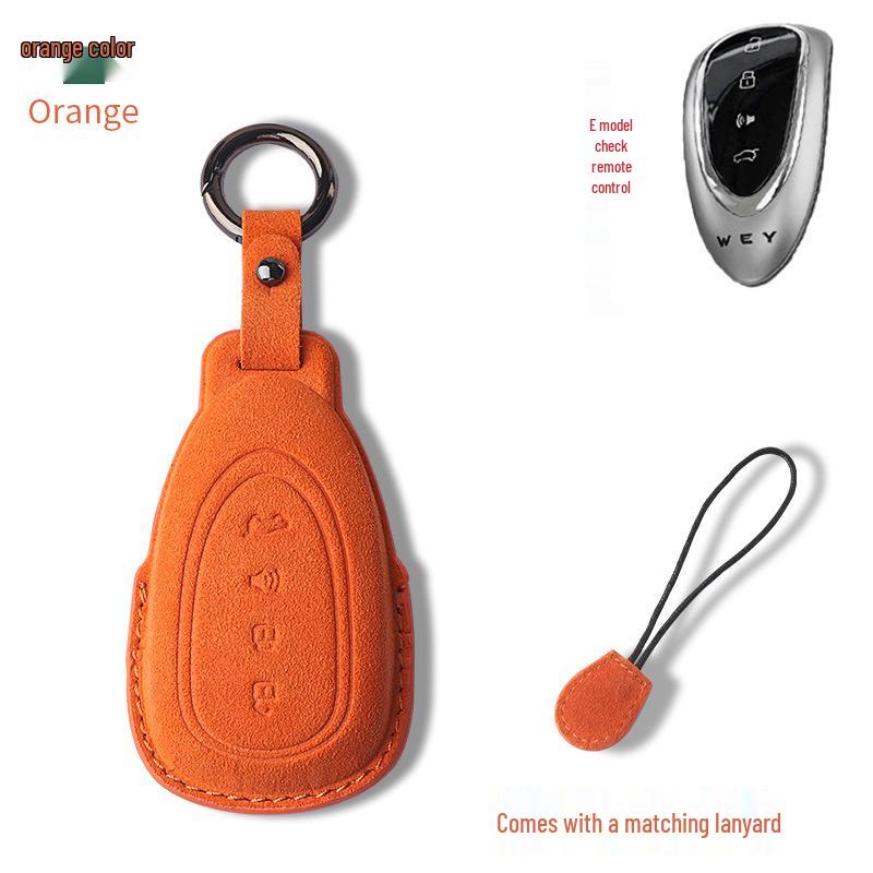 WEY Lanshan & Great Wall WEY Mocha DHT PHEV Suede Key Case & Shell