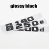 3D ABS Car Letter Logo Sticker Tail Badge Rear Trunk Emblem For Mercedes-Benz B170 B180 B200 B200d B220 B250 B250e A260 QL1