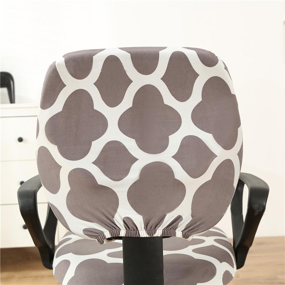 Computer Office Chair Covers Home Stretchable Washable Rotating Chair Slipcovers
