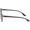Prada Linea Rossa Grey Gradient Pilot Unisex Sunglasses Ps54ts 5av3m1 58 Ps 54ts 5av3m1 58