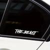 THE BEAST Personalized Creative Car Sticker Decorative Body Glass Decorative Sticker