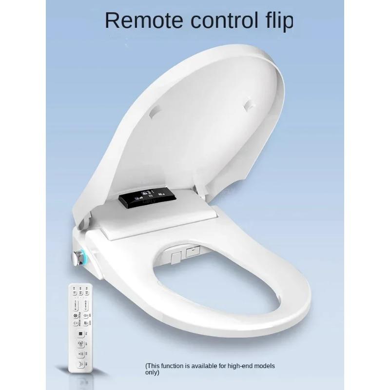 Smart Automatic Bidet Toilet Seat with Heating Function - Universal Fit for U-Shaped & D-Shaped Toilets