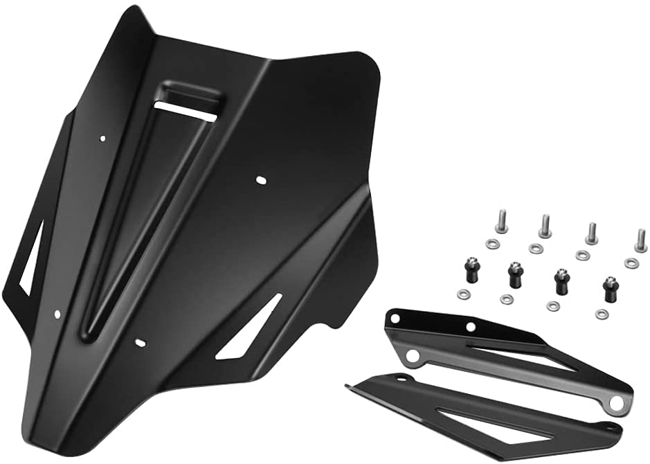 YADISI MT07 Motorcycle Accessories Modification Black Windshield Windscreen Protector Deflector For Yamaha MT07 2021 MT-07