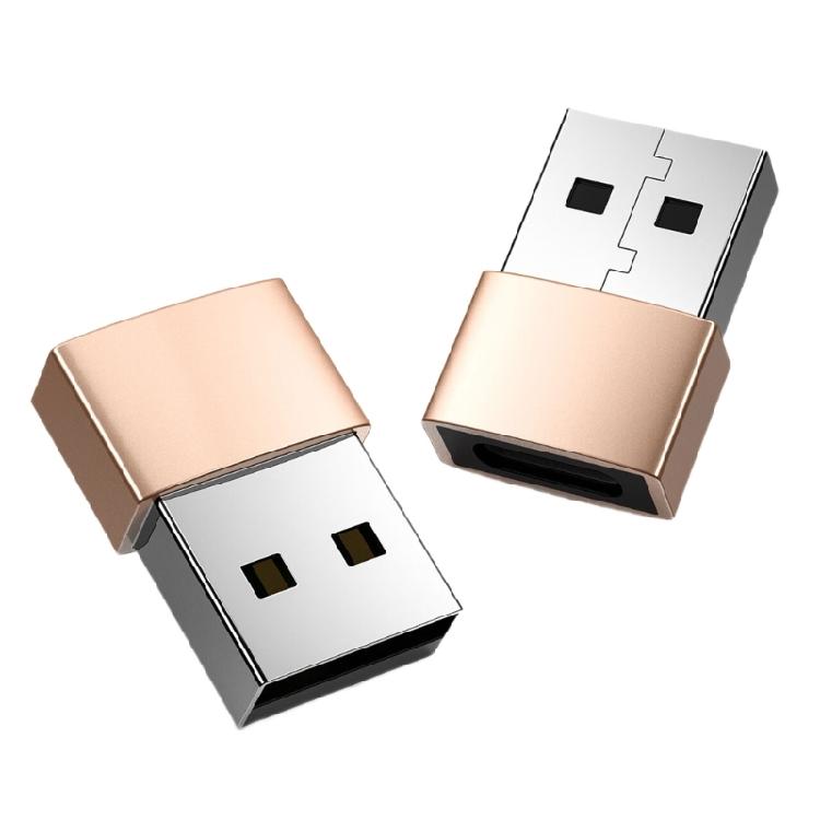 USB C Samice na USB Samec Kabelový Převodník USB2.0 Samec na Typ C Samice Adaptér Funkce Snadné Zapojení a Přehrávání Příslušenství