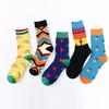 Hundreds Fashion Personality Cotton Socks Unisex Men Happy Street Skateboard Fruits Harajuku Gift Funny Boys Male Dress Sox