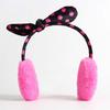 Polka Dot Ribbon Earmuffs