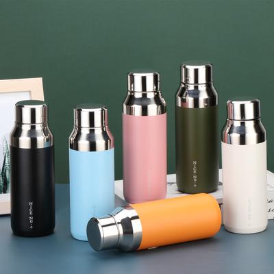Simple Fashion NESS Thermos Cup Stainless Steel Outdoor Sports Straight Coffee Portable Cup Mini Handy Cup