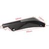 2Pcs Car Universal Rear Bumper Lip Diffuser Splitter Canard Protector Universal Front Bumper Lip Body Kit Front Bumper Side Skirt Spoiler Splitter