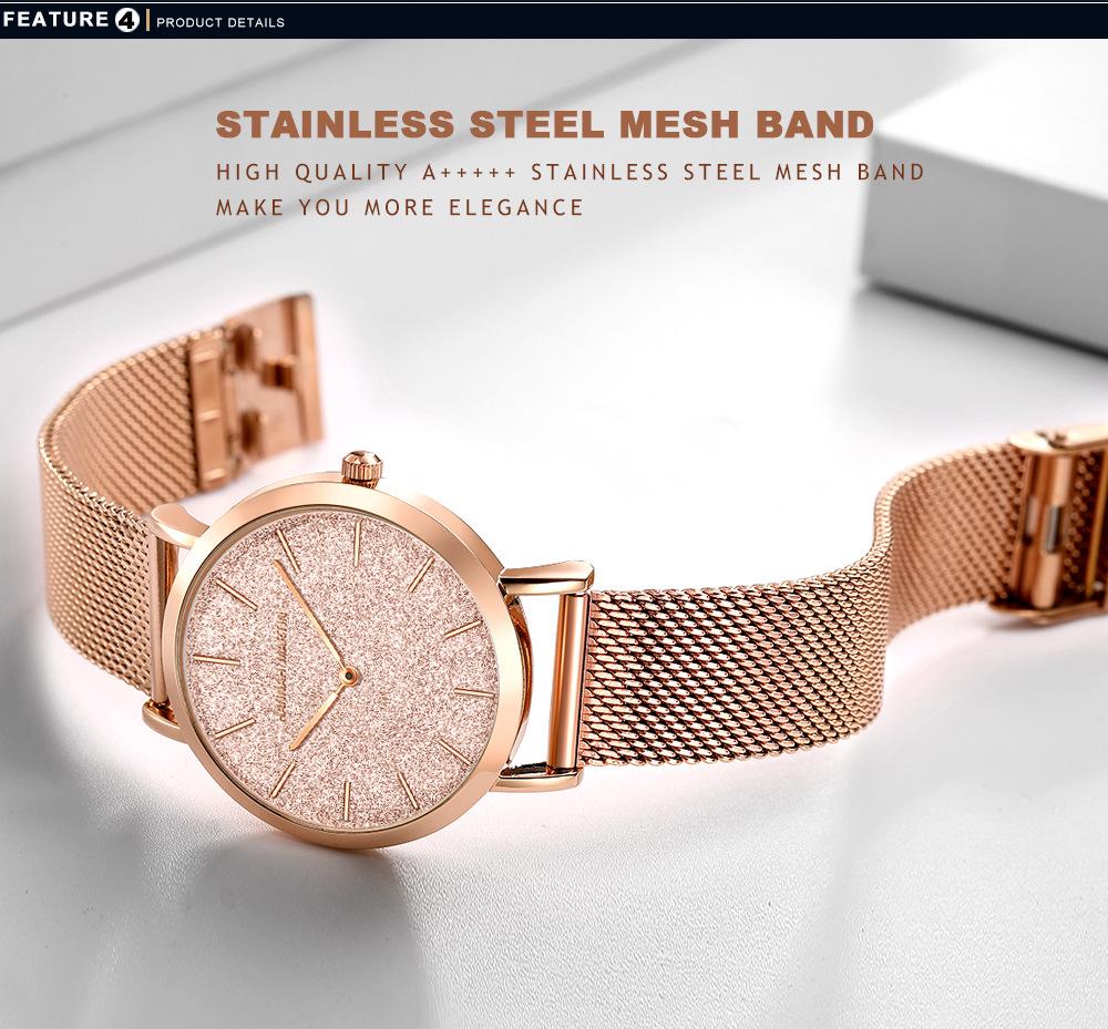 Hannah Martin Women's Waterproof Watch - Japanese Movement, European & American Fashion