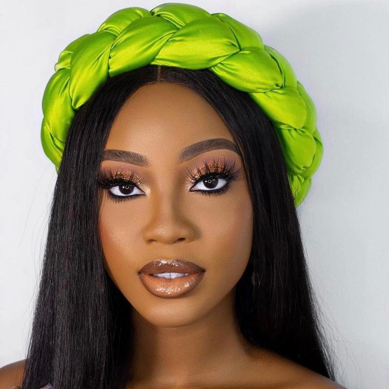 Fashion Braids Headbands for Women Candy Color Elastic Hair Bands Ladies Turban Female Headwear Accessories Bandage Bandana