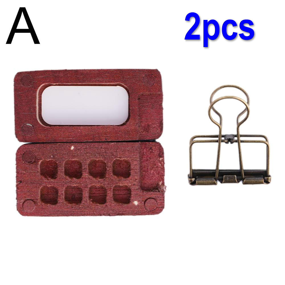 

8/15 Grid Portable Sketchbook Palette, Mini Walnut Wood Color Palette Box Travel Watercolor Case For Drawing(Without Colors)