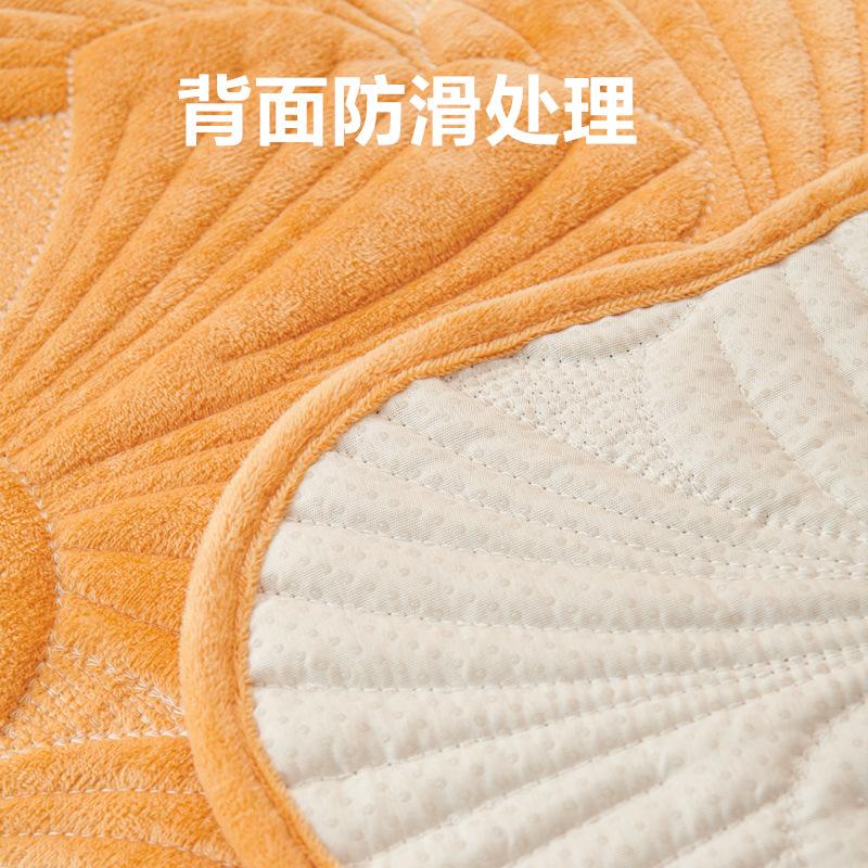 Sofa Cushion Universal In All Seasons, Living Room Seat Cushion Crystal Velvet Sofa Towel, Seat Cushion Nordic Non-Slip Thickened Sofa Cover