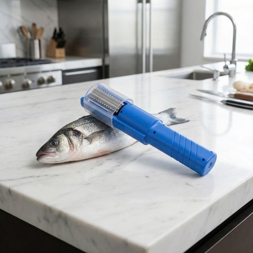 Efficient Fish Scale Remover Waterproof Fish Cleaner Scraper Electric Fish Scraper  Seafood Tool