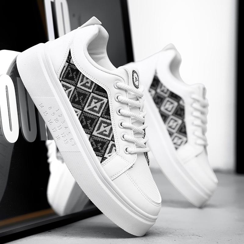 

Soft-soled light luxury casual board shoes, new leather shoes, breathable and heightened BB 44